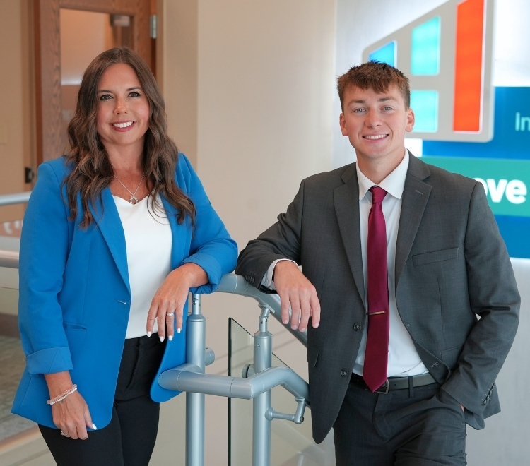 Jen Boester and Jordan Jarvis are the SBA experts at Heritage.