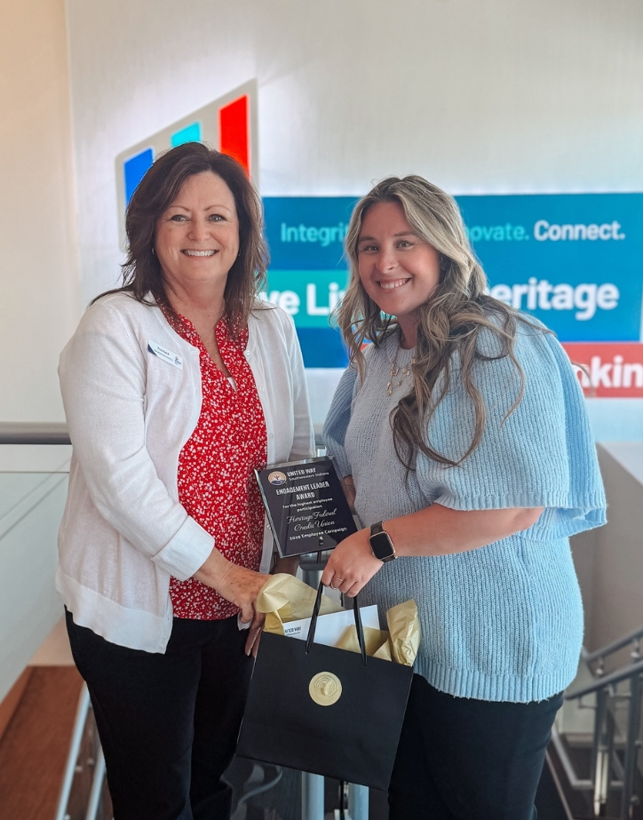 United Way of Southernwestern Indiana presents Heritage with the Engagement Leader Award