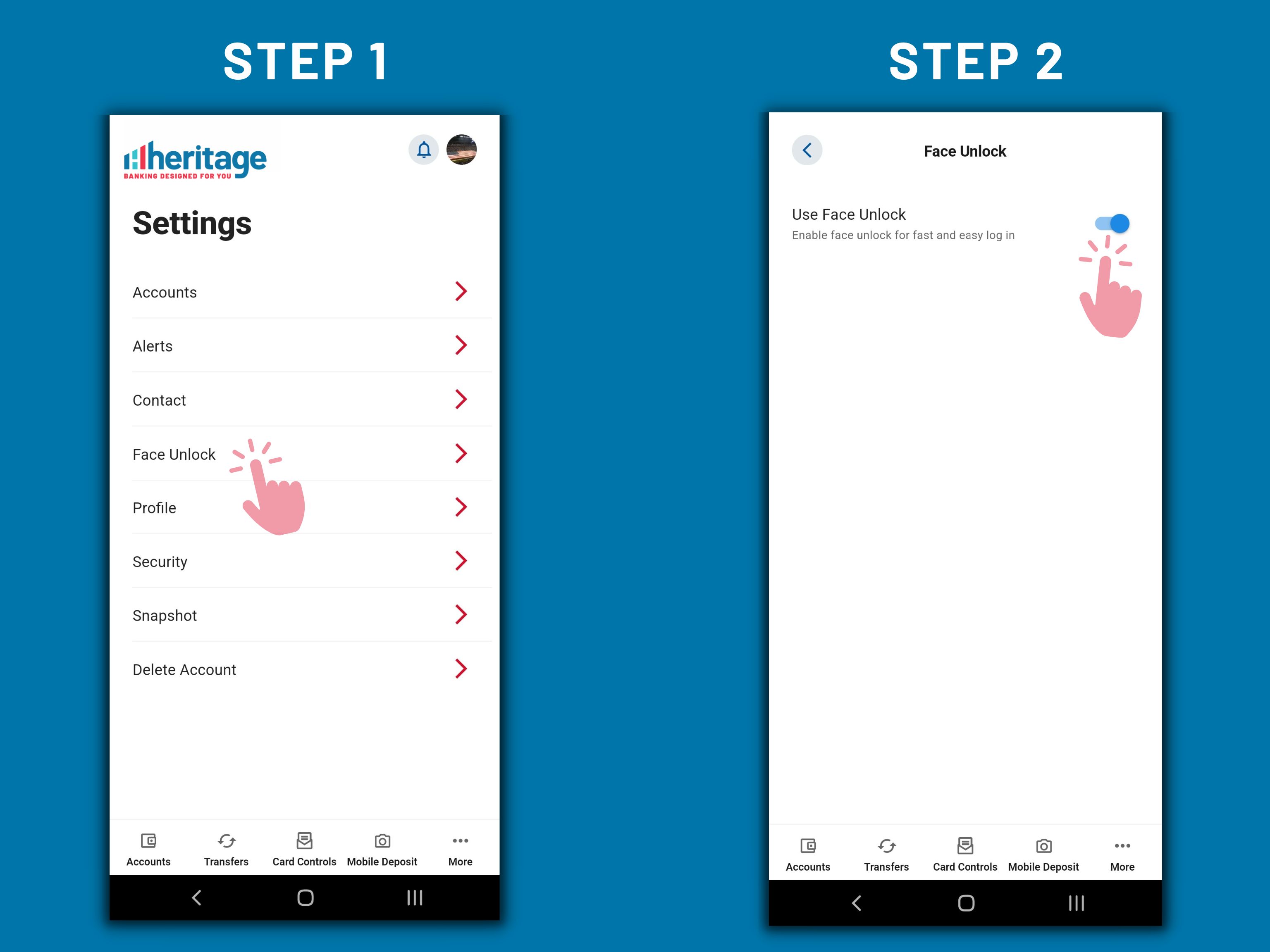 Digital Banking - Heritage Credit Union
